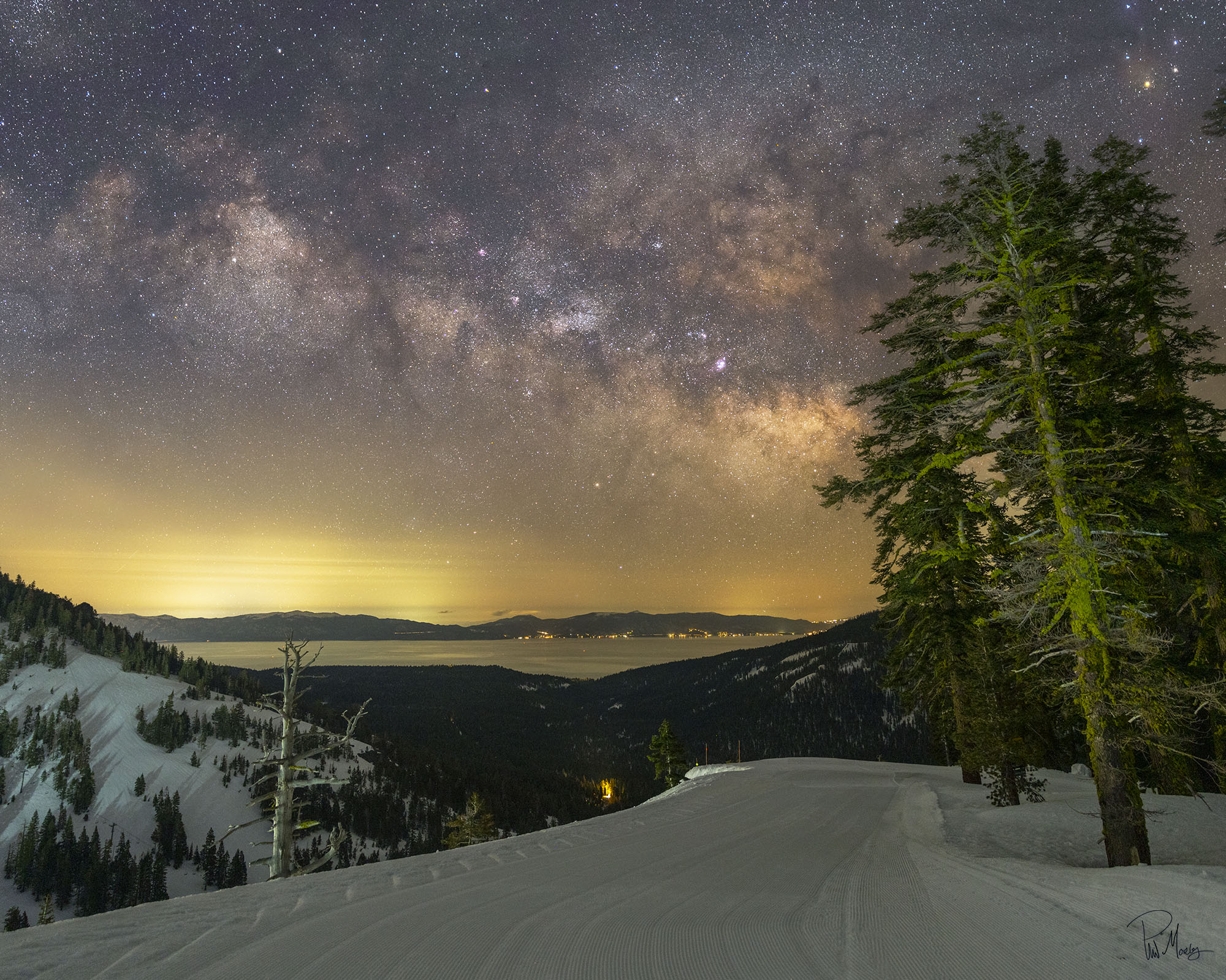 Glorious early spring Milky Way fro