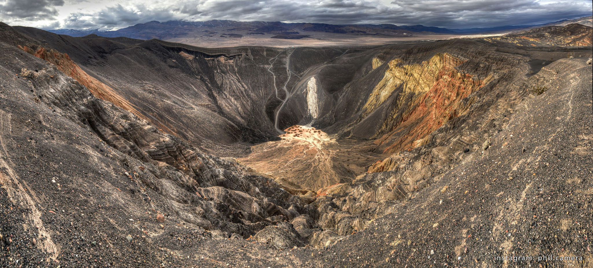 Ubehebe Crater, Death Valley, CA